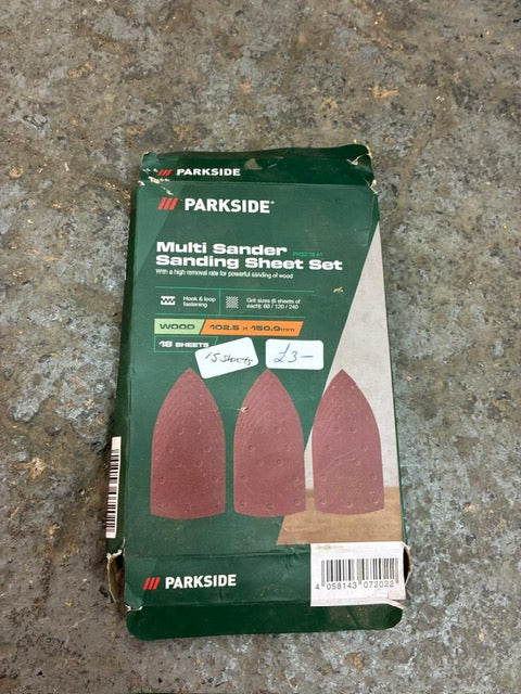 Multi Sander Sanding Sheets