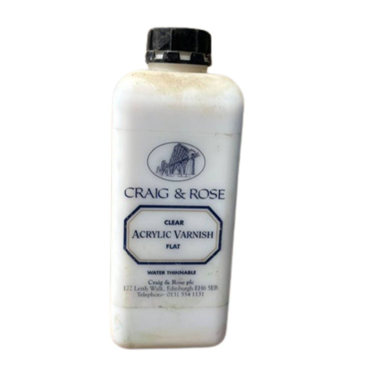 Craig and Rose Clear Flat Acrylic Varnish