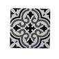 Black and White Moroccan Tile