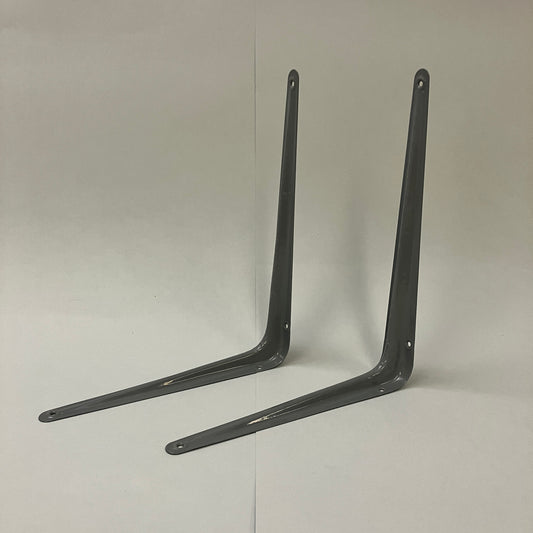 Metal Shelf Bracket (Grey)