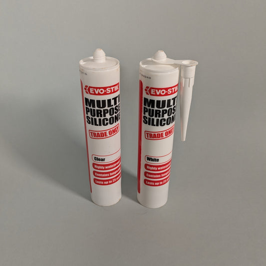 Evo-Stik Multi Purpose Silicone (Clear)